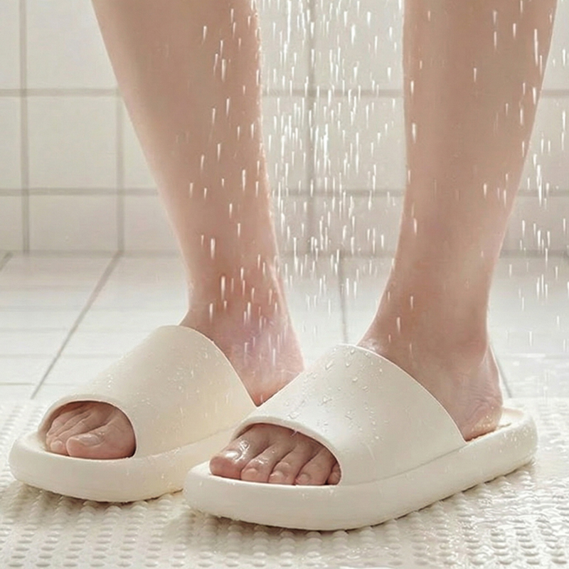 Your Home Bathroom - Water Leakage Bathroom Slippers Women Hollow