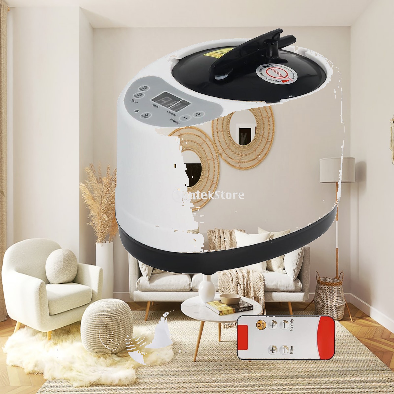 Home Bathroom Sauna - Portable Sauna Steamer 3L Home Steam