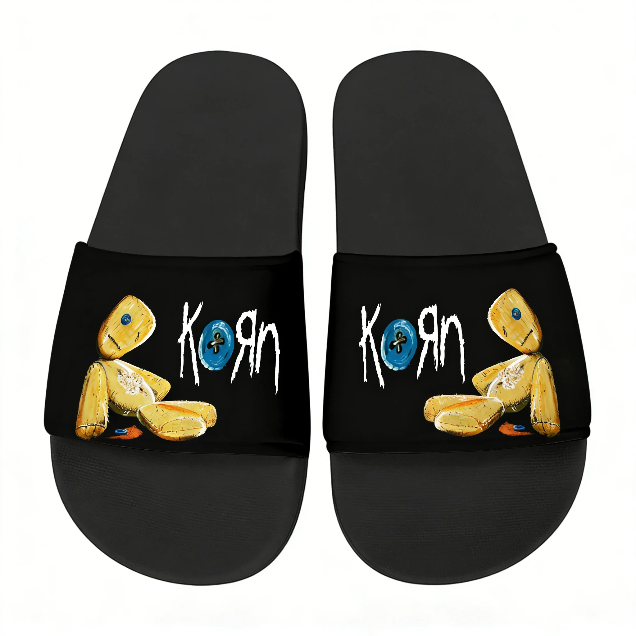 Your Home Bathroom - Korn Rock Band Slippers Home Water