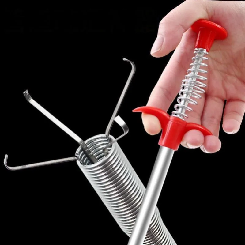 Home Bathroom Equipment - Hand Pinch Cleaning Sewer Pipe Plunger