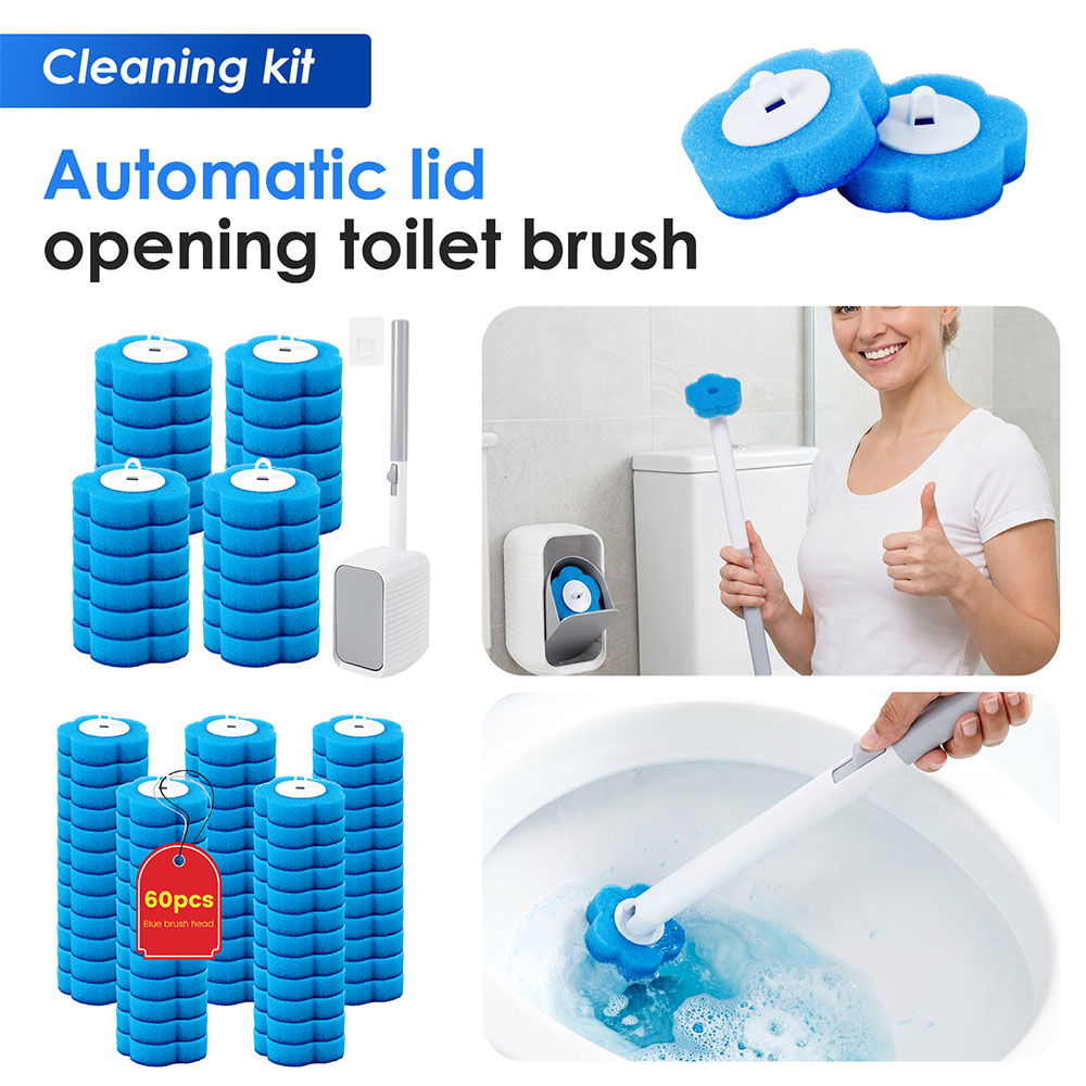 Home Bathroom Equipment - New Toilet Brush & Holder Set
