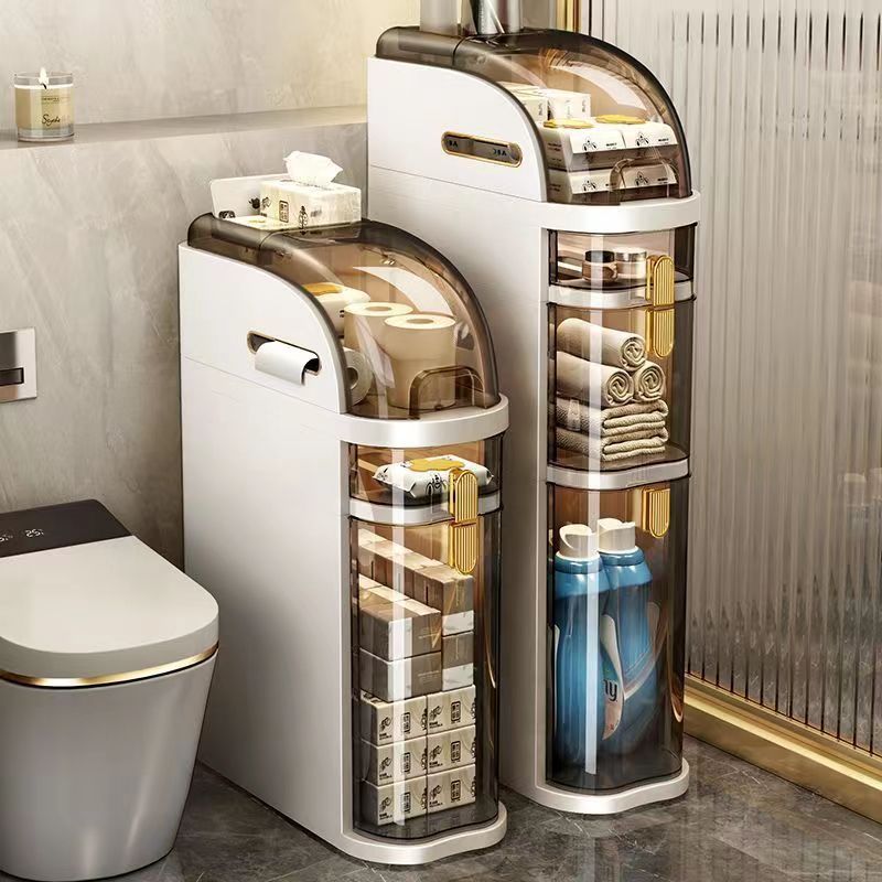 Home Goods Bathroom Cabinets - Narrow Bathroom Storage Cabinet With Waterproof