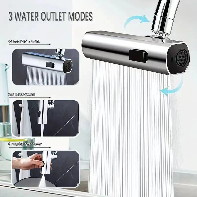 New 3 Modes Kitchen Faucet Uni - Home Bathroom Taps recension och pris