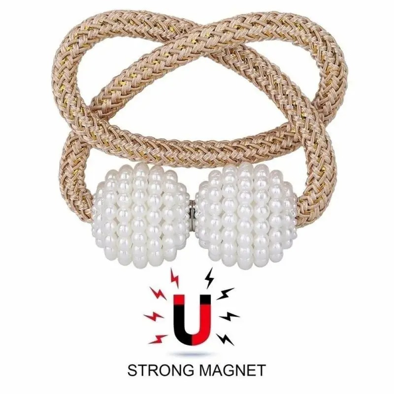 1/2PCS Pearl Magnetic Curtain  - Home Bathroom Equipment recension och pris