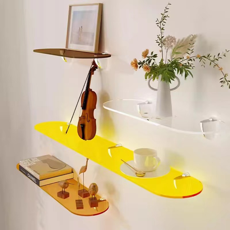 Perforated Acrylic Shelf for L - Home Bathroom Shelf recension och pris
