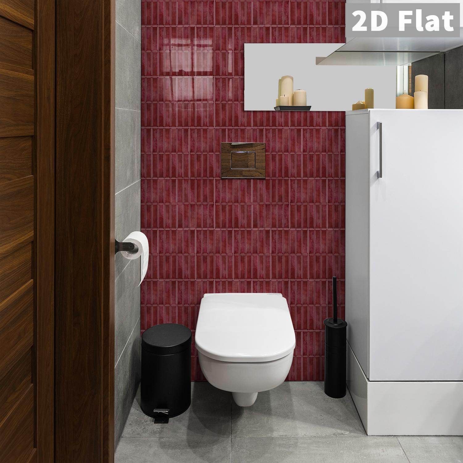 14pcs Self-adhesive Tile Wall  - Home Bathroom Tiles Design recension och pris