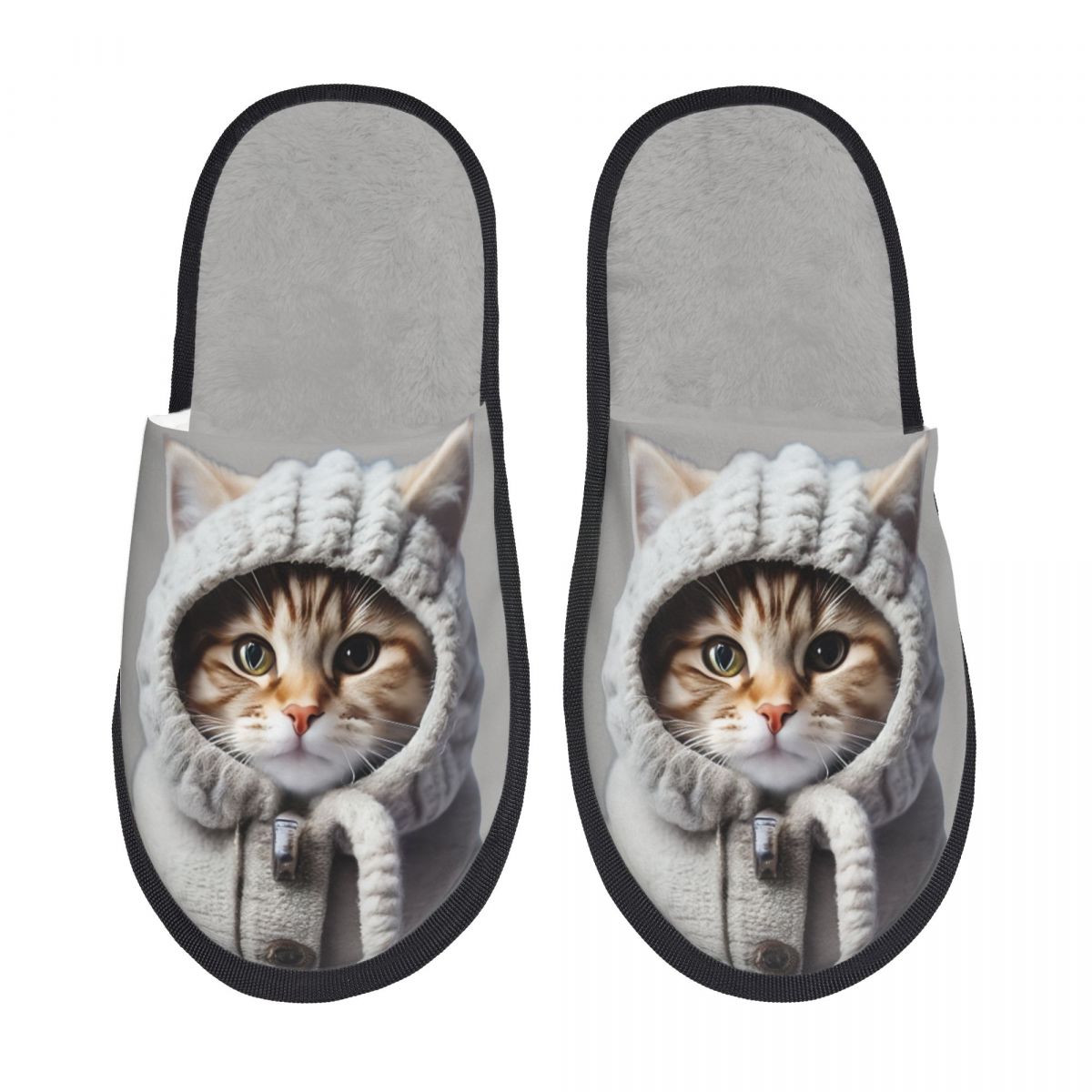 Custom Cute Cat Guest Slippers - Your Home Bathroom recension och pris