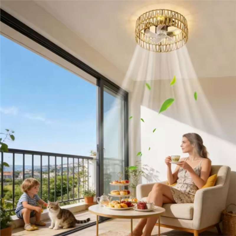 Modern 3-Speed Ceiling Fans Wi - Home Bathroom Fan recension och pris