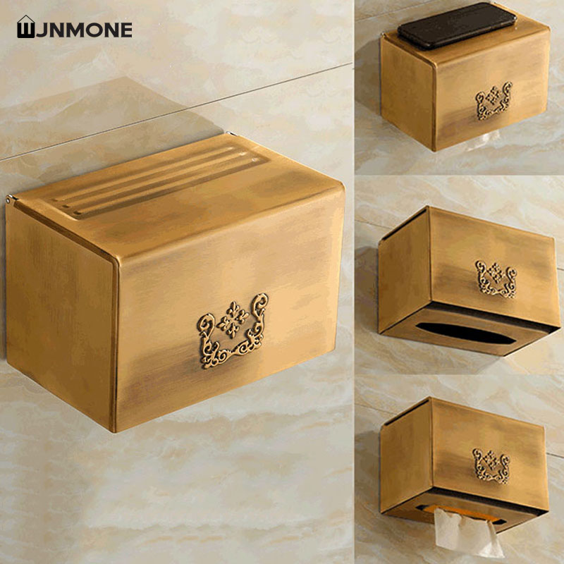 Tissue Box Holder Bathroom Wal - Home Bathroom Paper Towel Dispenser recension och pris