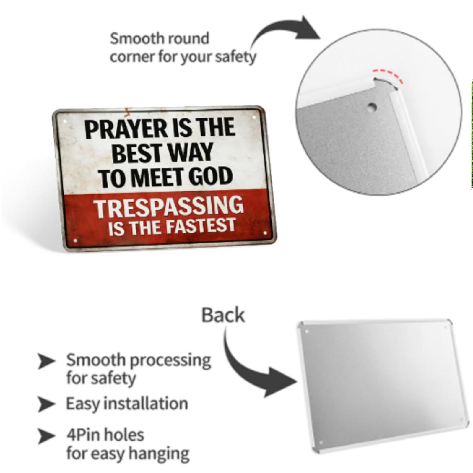 Door Sign Metal Decorative War - Home Bathroom Door recension och pris