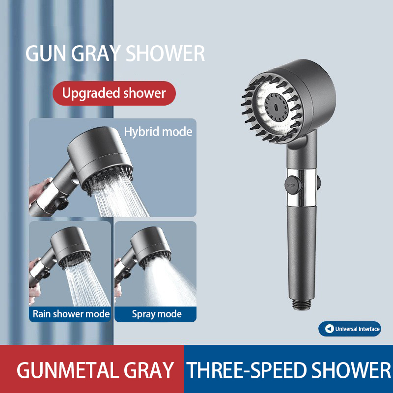 High-pressure Shower Head 3-mo - Home Bathroom Taps recension och pris