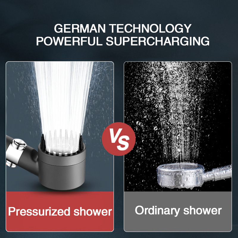 High-pressure Shower Head 3-mo - Home Bathroom Taps recension och pris