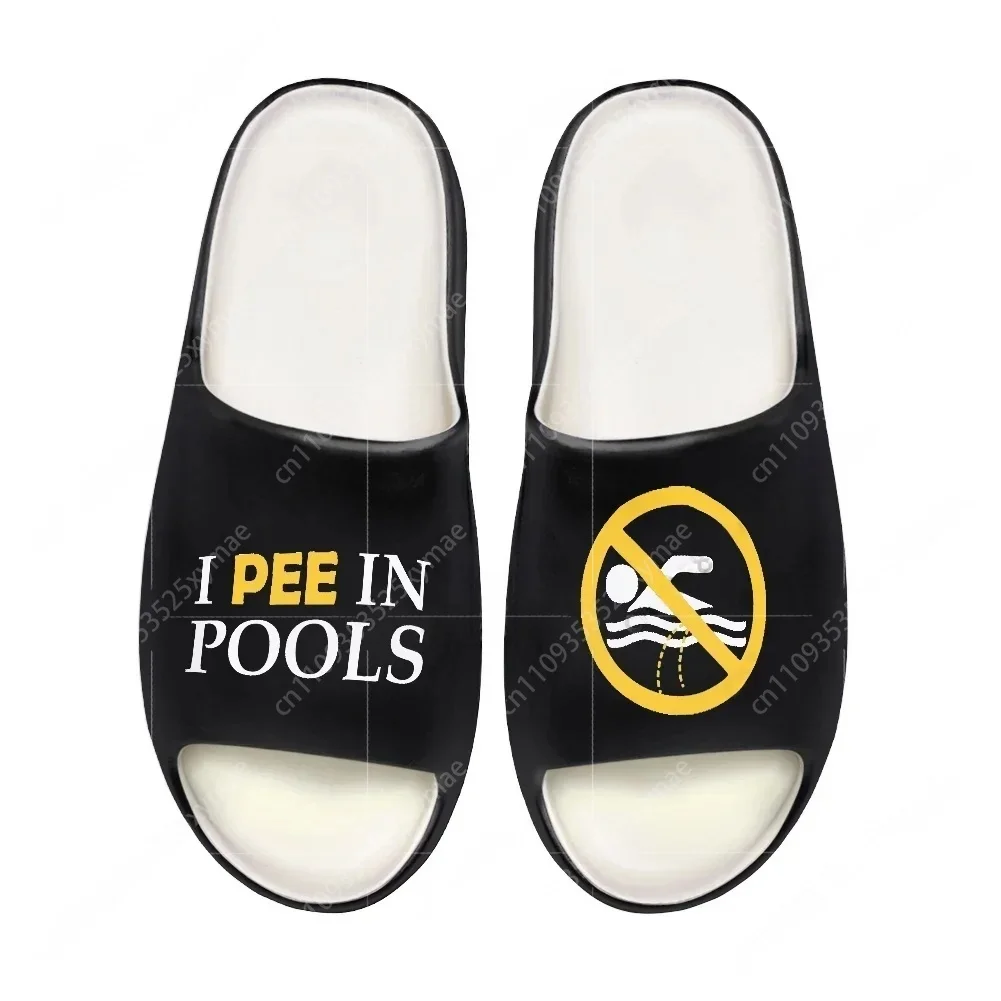 I Pee in Pools Soft Sole Sllip - Your Home Bathroom recension och pris
