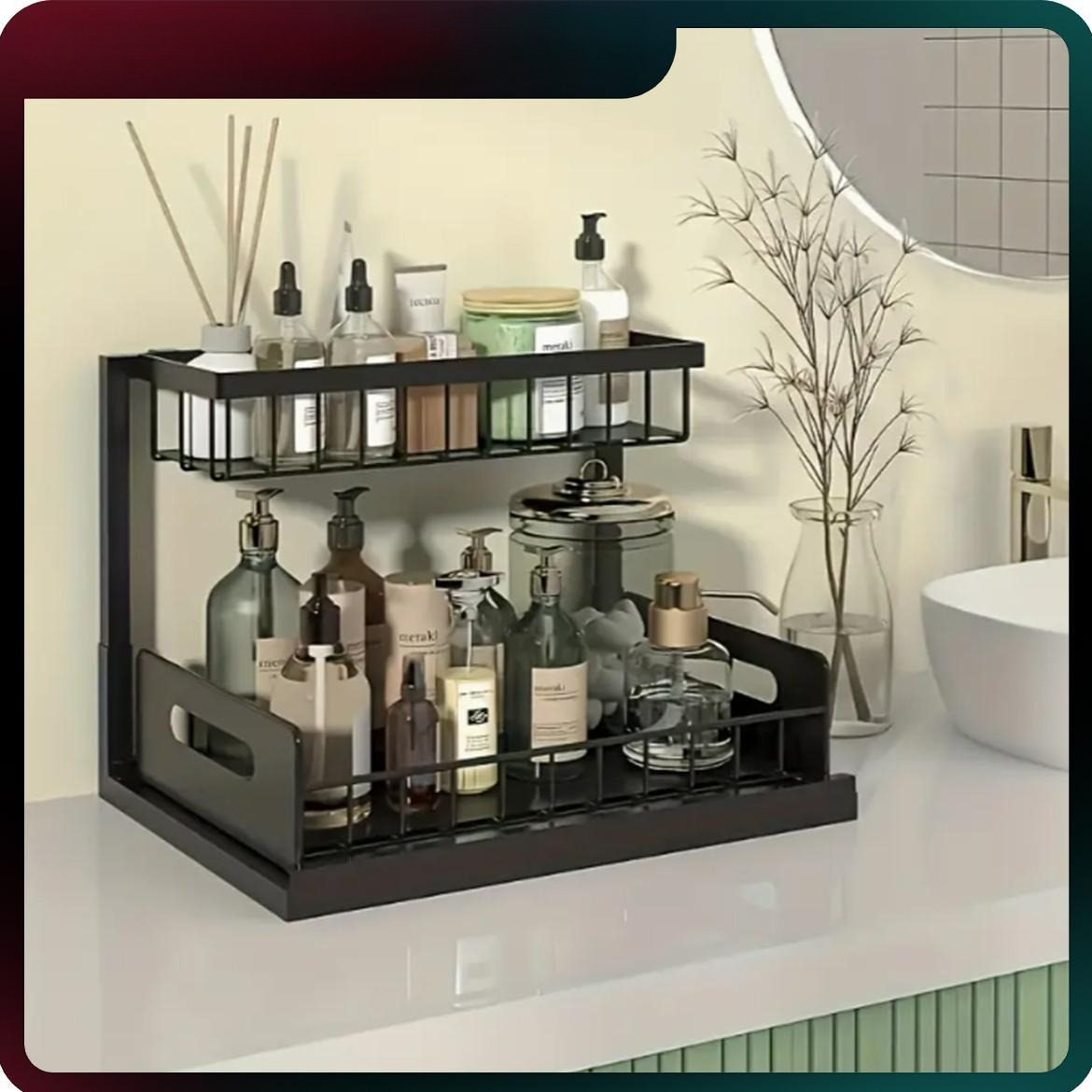Heavy Duty Pull Out Cabinet Or - Home Bathroom Shelf recension och pris