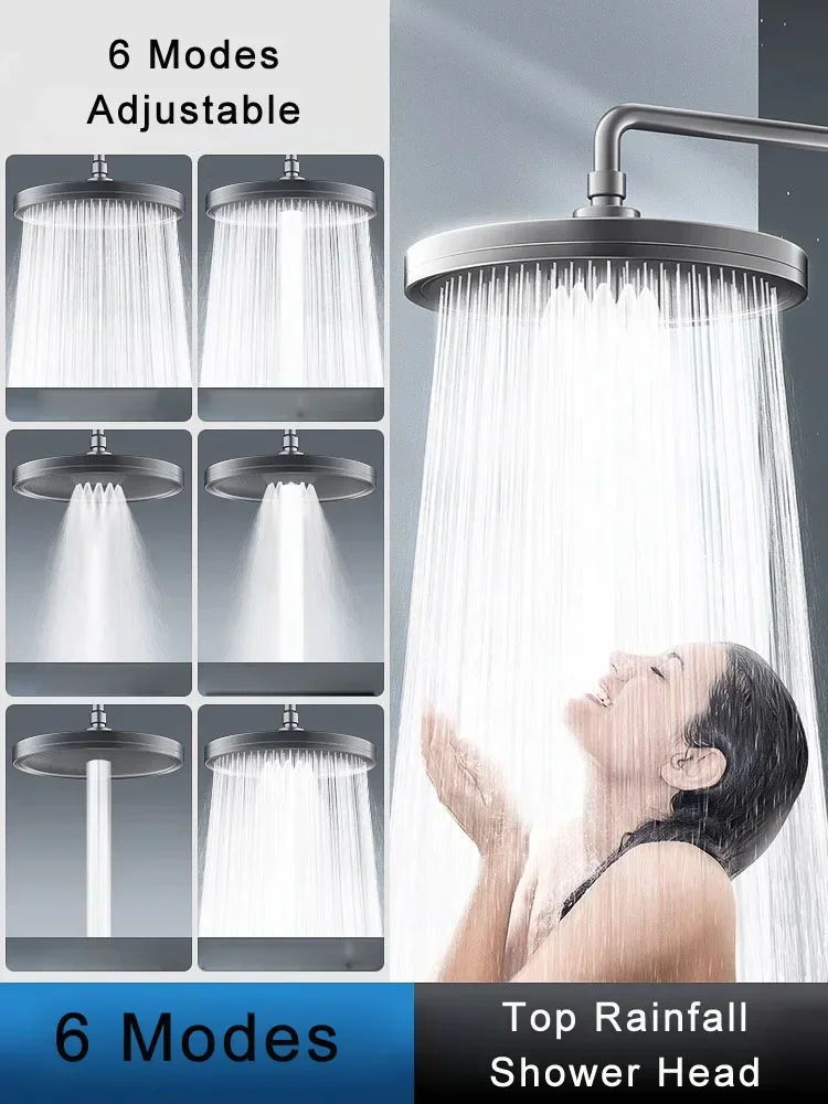New 6 Modes Big Panel Large Fl - Home Bathroom Taps recension och pris