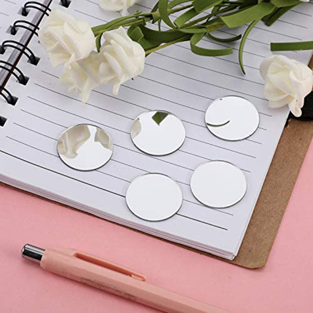 50PCS Round Mini Mosaic Tiles  - Home Theater Bathroom recension och pris