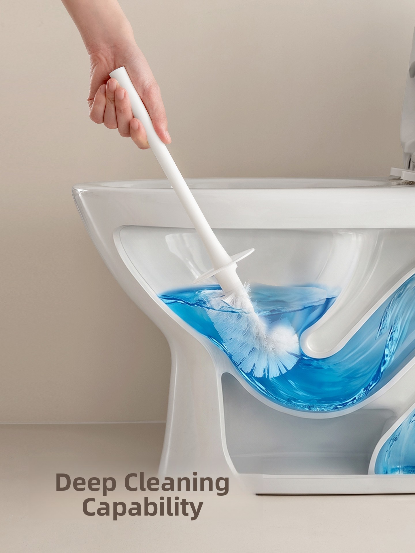 Corner Toilet Brush Wall Mount - Home Needs Bathroom Cleaning recension och pris