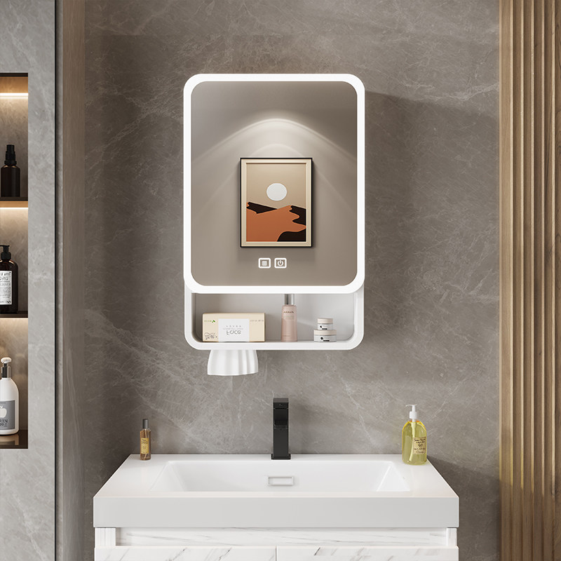 Organizer Mirror Bathroom Cabi - Home Bathroom Shelf recension och pris