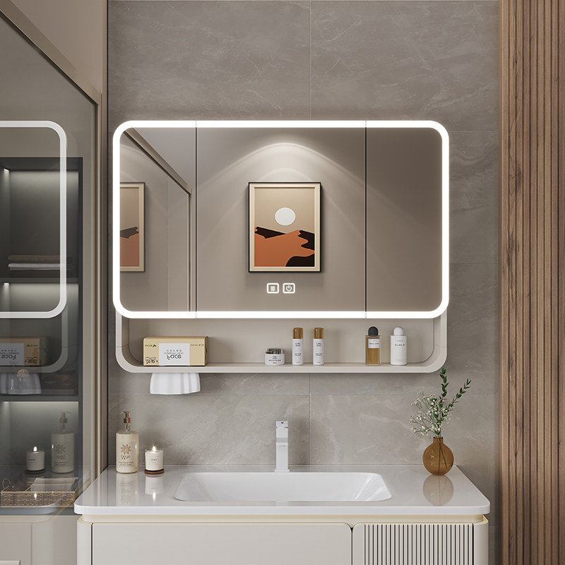 Organizer Mirror Bathroom Cabi - Home Bathroom Shelf recension och pris