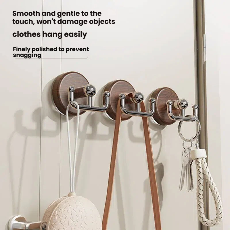 Home Storage Wood Grain Suctio - Home Bathroom Door recension och pris