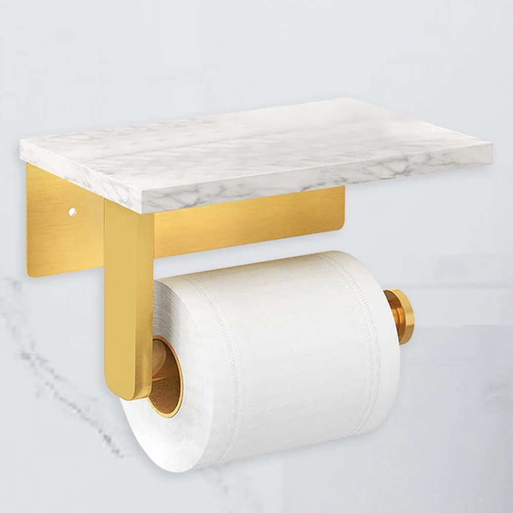 Marble Paper Storage Rack Meta - Home Bathroom Paper Towel Dispenser recension och pris