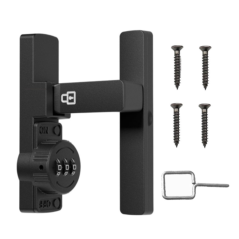 Security Barn Door Lock 3-Digi - Home Bathroom Door recension och pris