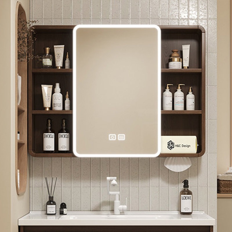 Mirror Toilet Bathroom Cabinet - Home Bathroom Shelf recension och pris