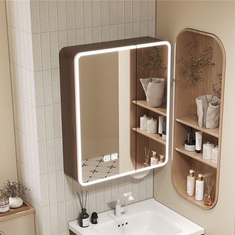 Mirror Toilet Bathroom Cabinet - Home Bathroom Shelf recension och pris