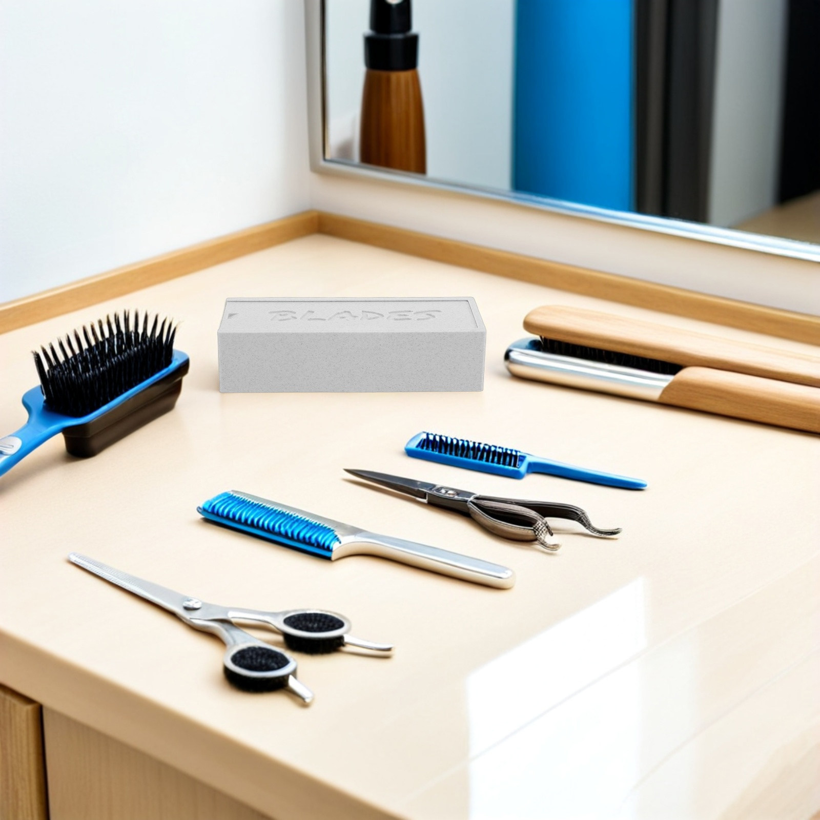White Double Compartment Blade - Home One Bathroom recension och pris