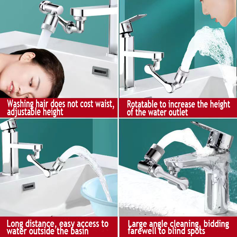 Universal 1080°Rotatable Adjus - Home Bathroom Taps recension och pris
