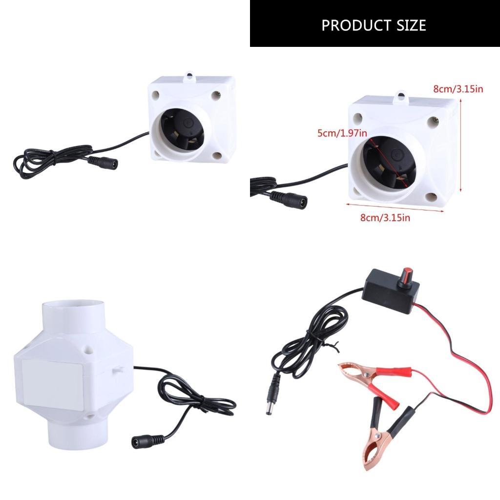 652F 12V Exhaust Fan Home Quie - Home Bathroom Extractor Fan recension och pris