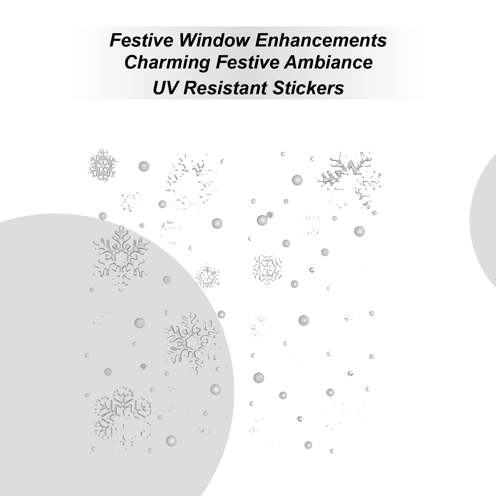 Holiday Window Clings Static R - Home Bathroom Door recension och pris