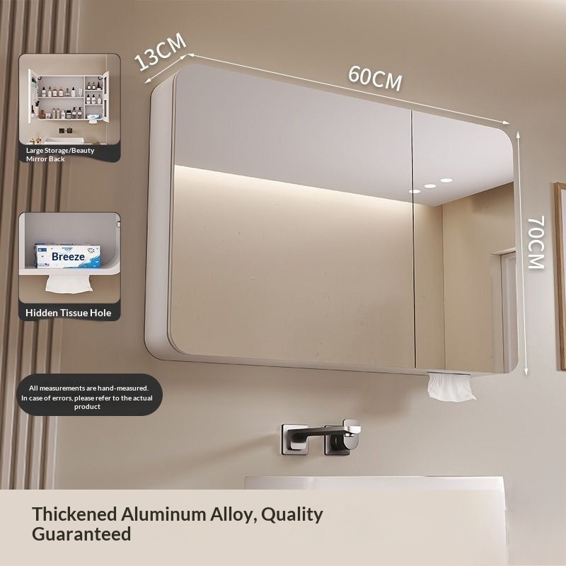 LED Smart Bathroom Mirror Cabi - Home Theater Bathroom recension och pris
