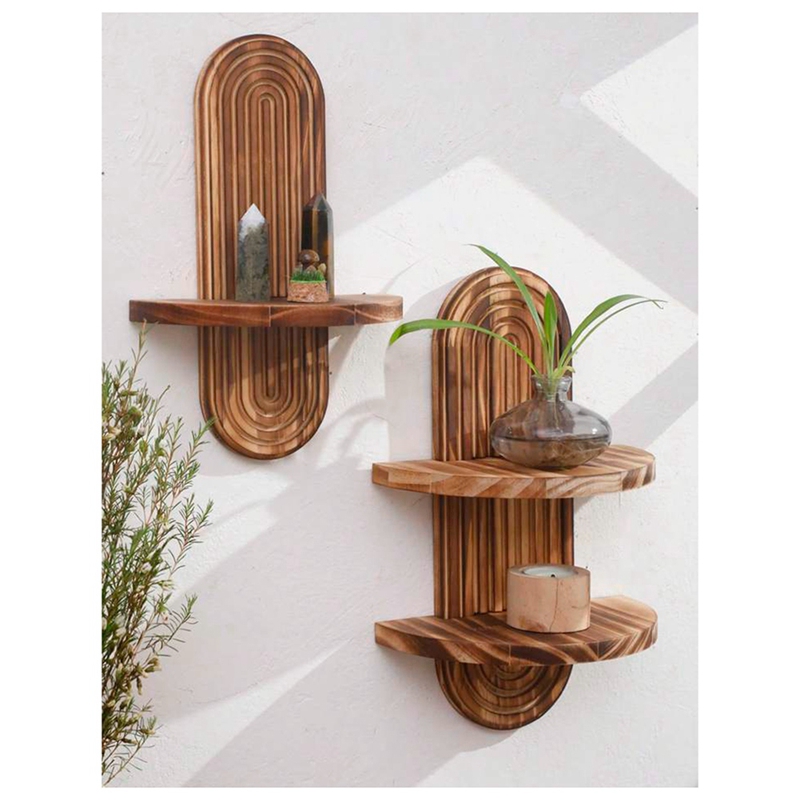 Geometric Wall-Mounted Shelf R - Home Bathroom Shelf recension och pris