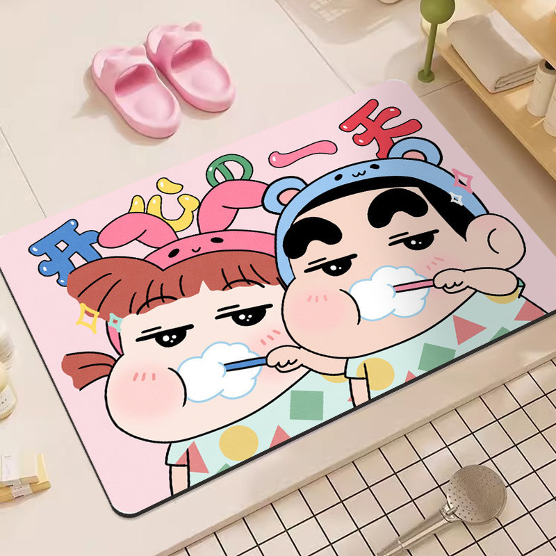 Crayon Shin-Chan Cartoon Diato - Home Bathroom Door recension och pris