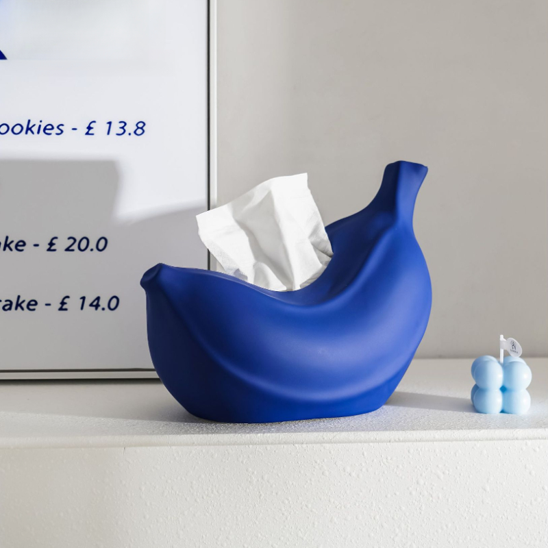 Cute Banana Tissue Box Holder  - Home Bathroom Paper Towel Dispenser recension och pris