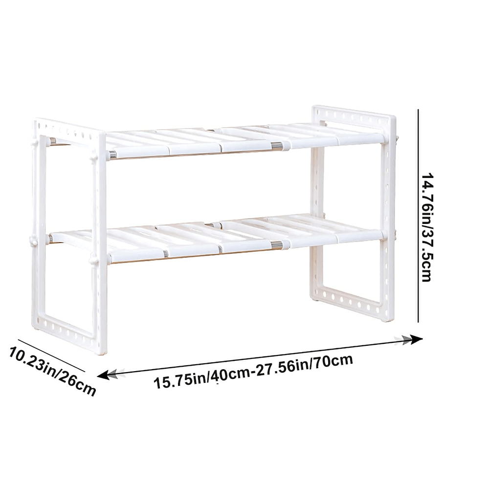 Under Sink Organizer 2-Tier Ex - Home Goods Bathroom Cabinets recension och pris