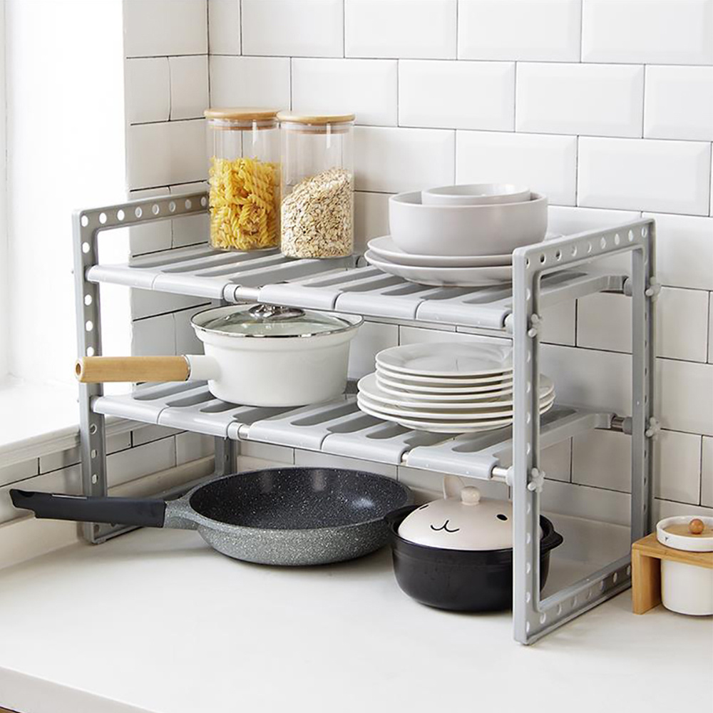 Under Sink Organizer 2-Tier Ex - Home Goods Bathroom Cabinets recension och pris