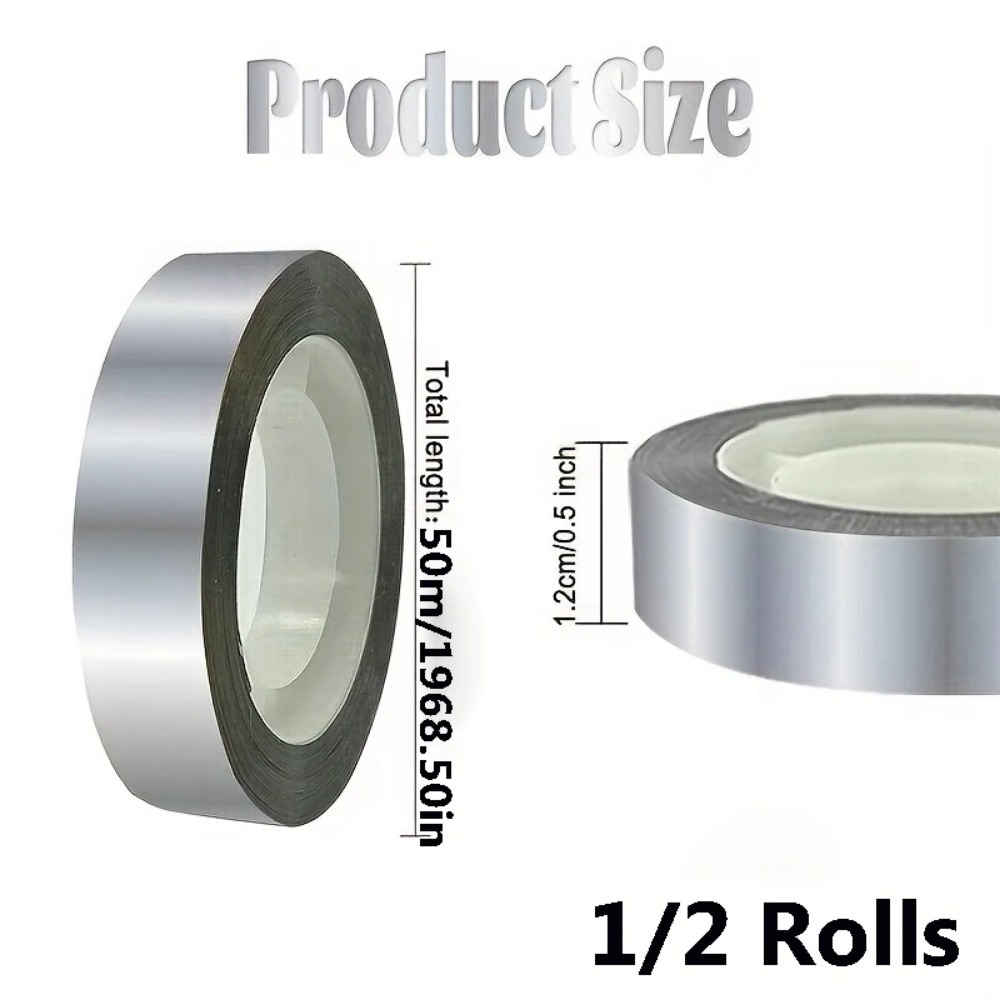 Silvery Metallic Mirror Tape,A - Home Theater Bathroom recension och pris