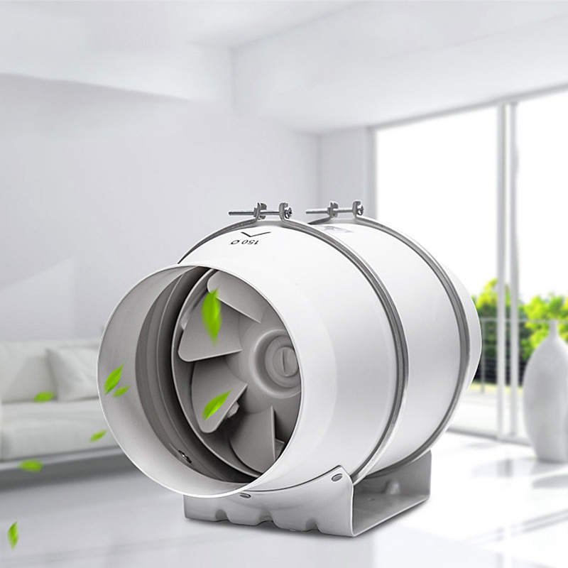 6'' Inline Duct Fan Air Ventil - Home Bathroom Extractor Fan recension och pris