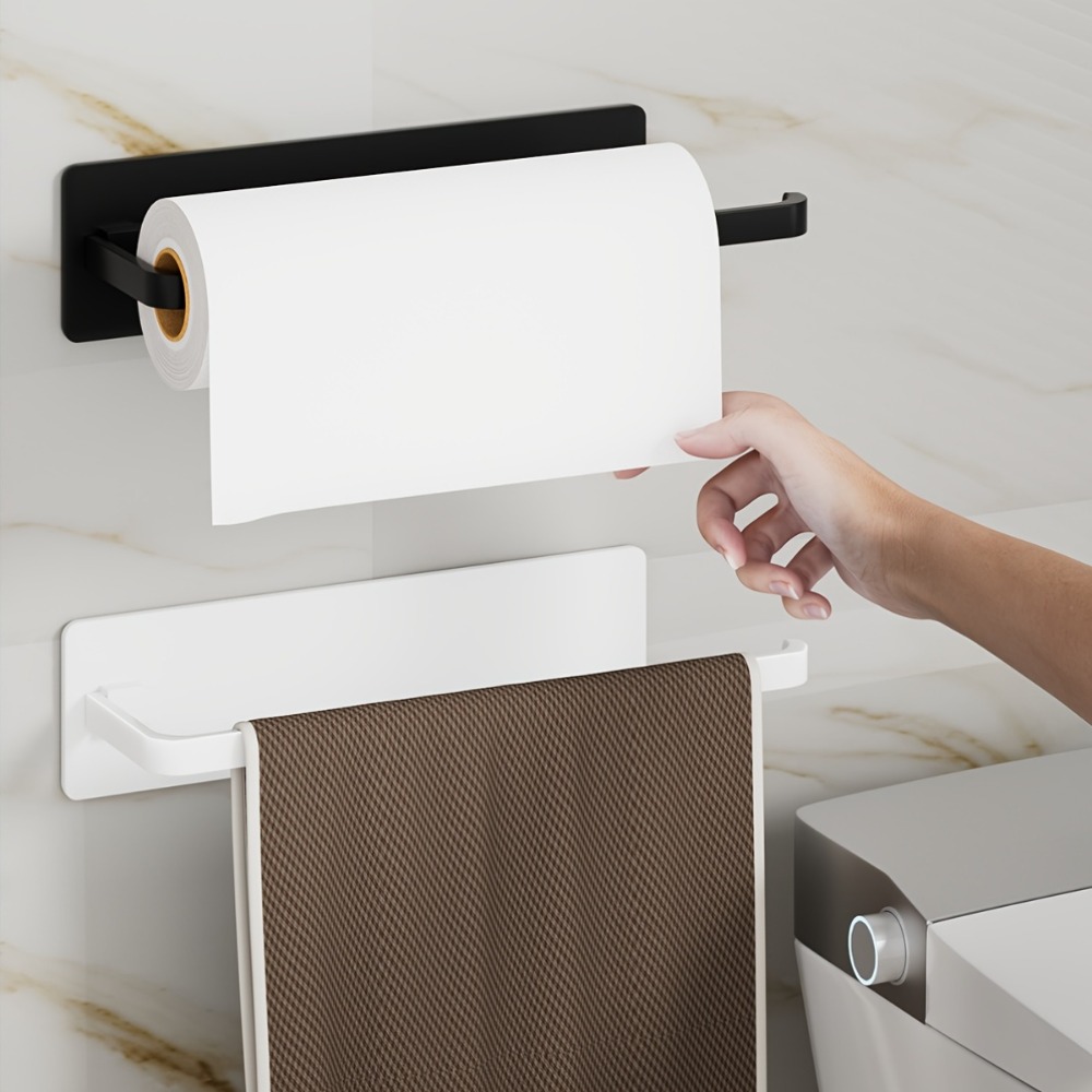 1pc Kitchen Towel Holder - Han - Home Bathroom Paper Towel Dispenser recension och pris