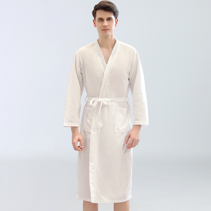 Men's Waffle Bathrobes Sauna C - Home Bathroom Sauna recension och pris