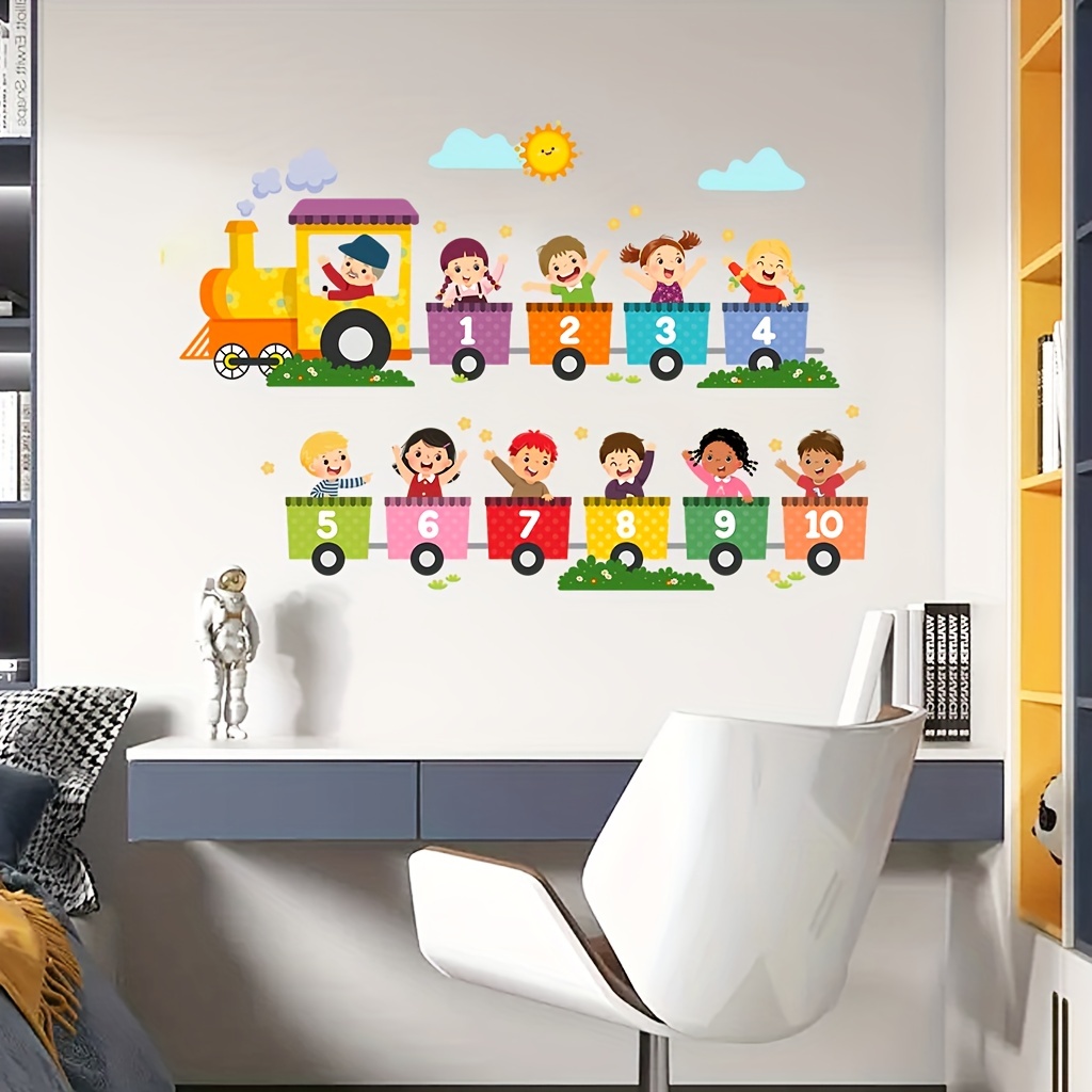 2Pcs Colorful Educational Digi - Home One Bathroom recension och pris