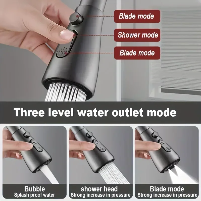 Faucet Extender Metal Three Mo - Home Bathroom Taps recension och pris