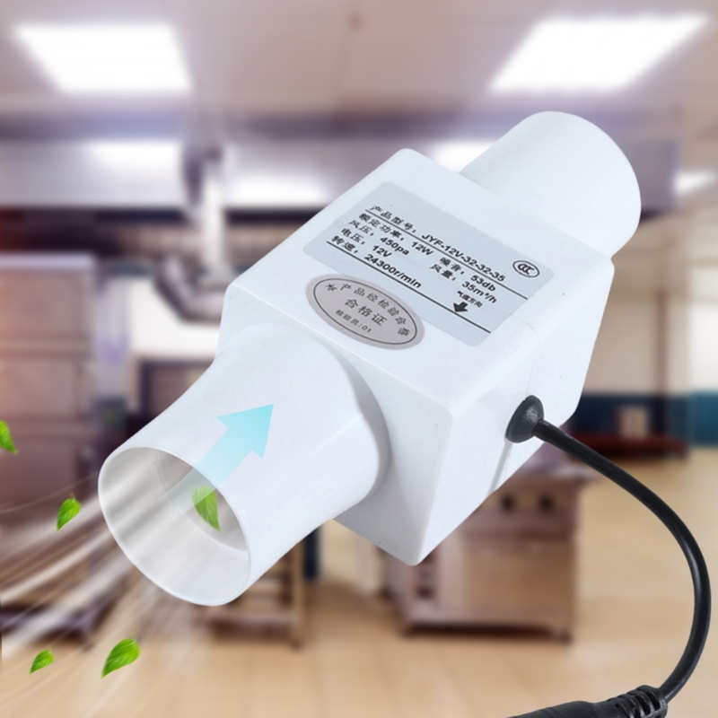 12V Quiet Inline Pipe Ventilat - Home Bathroom Extractor Fan recension och pris