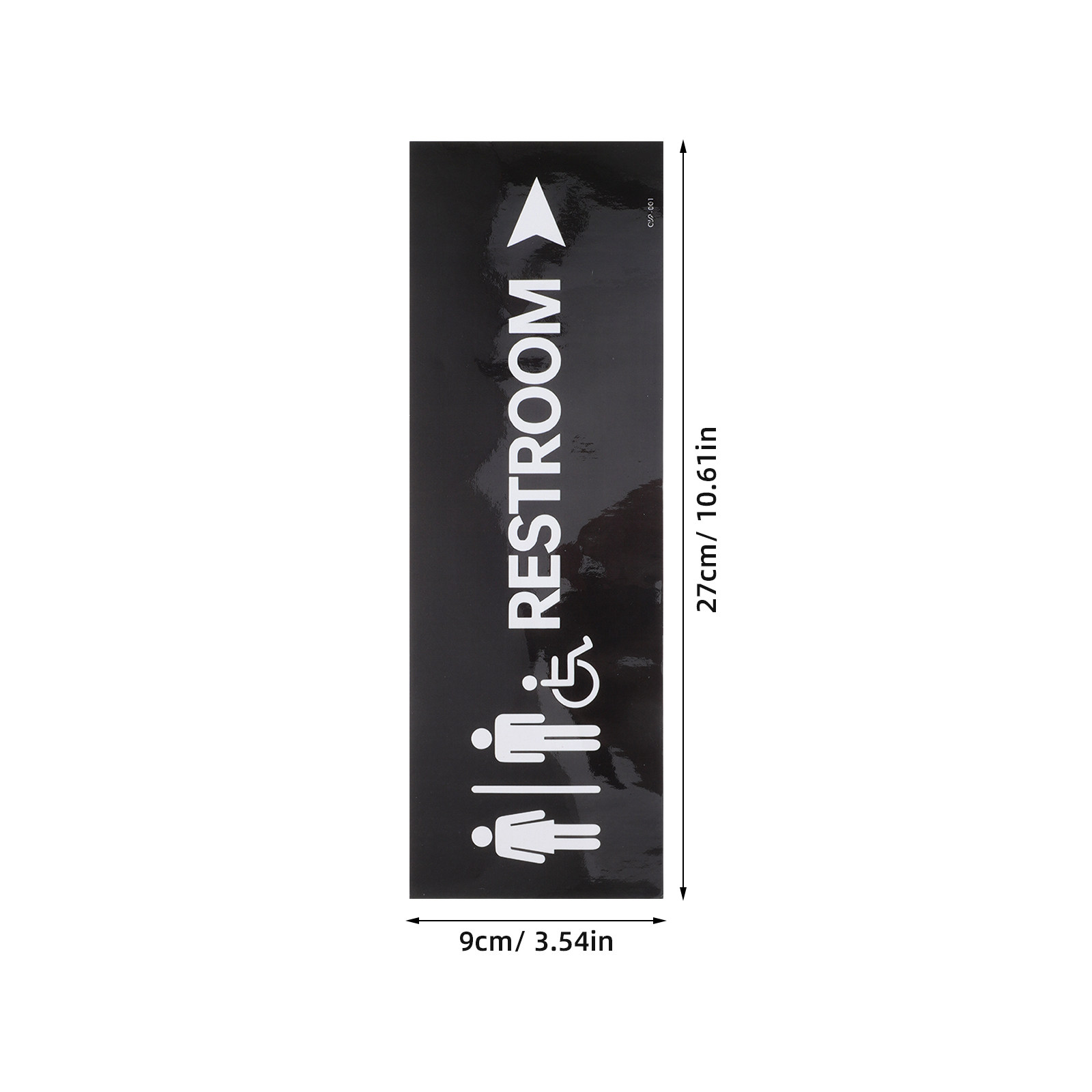 5Pcs Self-Adhesive Bathroom Do - Home Bathroom Door recension och pris