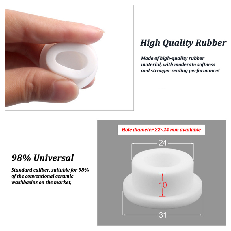 2/4/8PC Bathroom Rubber Wash B - Home Bathroom Equipment recension och pris