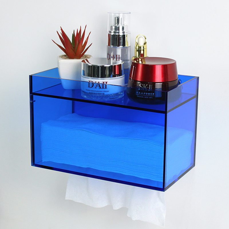 Acrylic Wall Mounted Tissue Bo - Home Bathroom Paper Towel Dispenser recension och pris