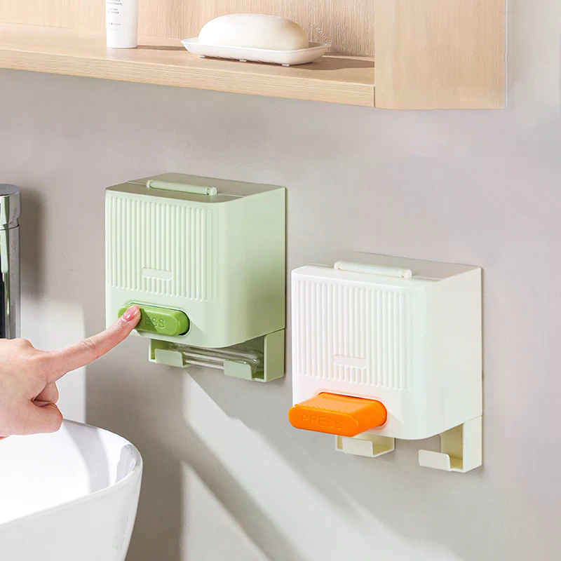 Press Cotton Swab Box Automati - Home One Bathroom recension och pris