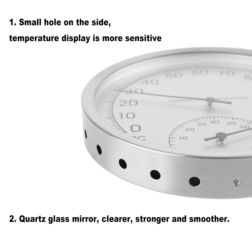 Temperature-Humidity-Meter Roo - Home Bathroom Sauna recension och pris